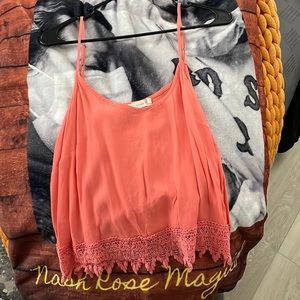 Sleeveless Long Crop Top